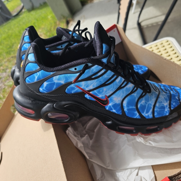 Size 12 - ? Rare Nike Air Max Plus Shark Attack Version - Ocean Blue main image 5